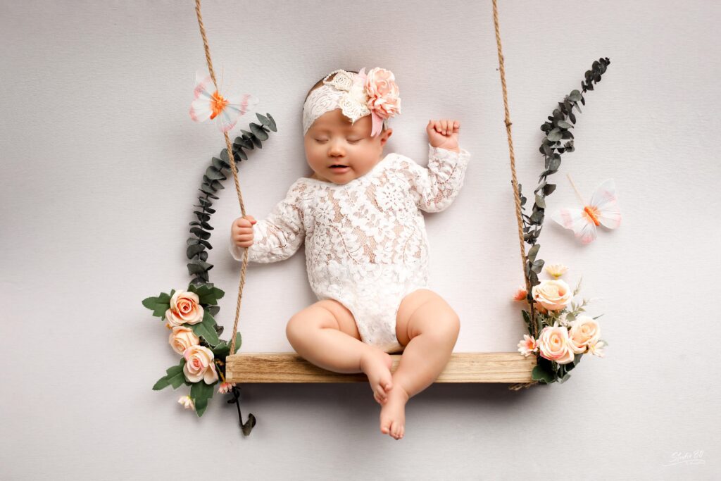 bebe 2 meses sesion de fotos